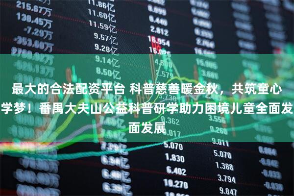 最大的合法配资平台 科普慈善暖金秋，共筑童心科学梦！番禺大夫山公益科普研学助力困境儿童全面发展